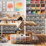 Organizing and Storing Art Supplies